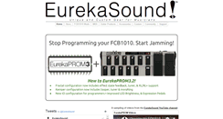 Desktop Screenshot of eurekasound.com